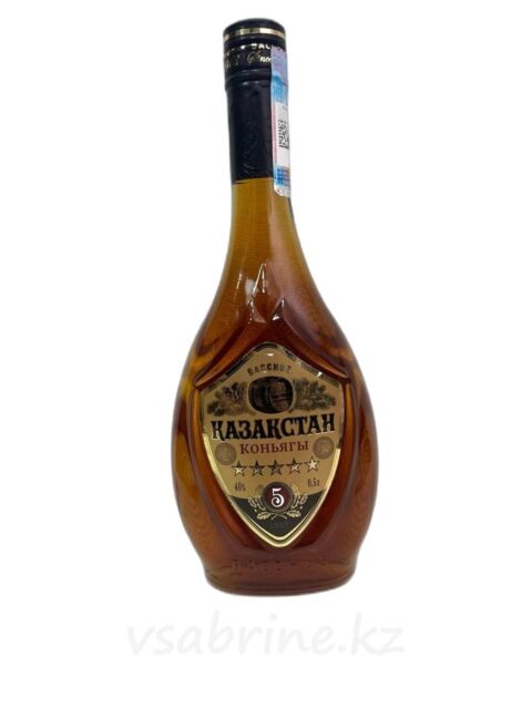 Коньяк Казахстан Бахус 5 Летний 40% 0.5л