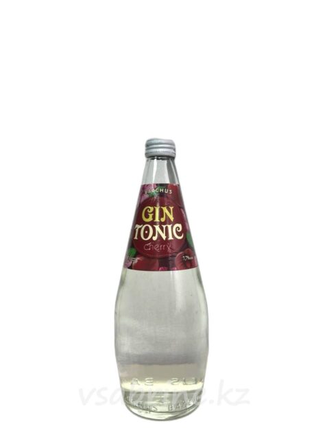 Джин-тоник Bacchus Gin-Tonic вишня 7.7% 0.7л ст/б