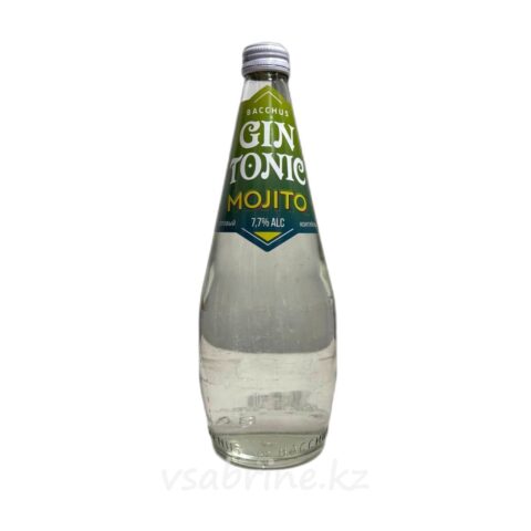 Джин-тоник Bacchus Gin Tonic мохито 7.7% 0.7л ст/б