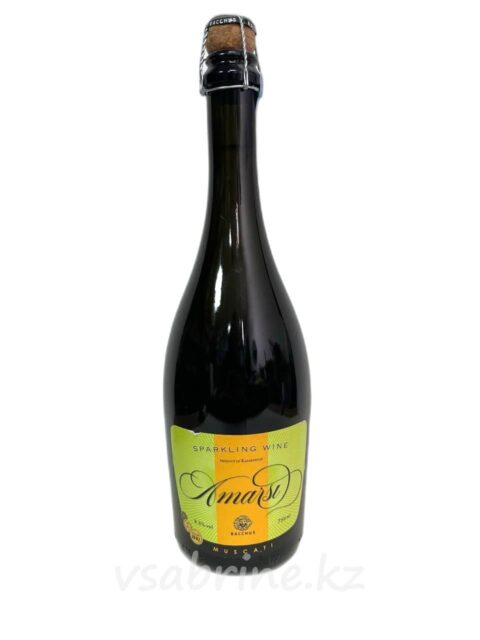 Шампанское Bacchus Amarsi Мускат 8.5% 0.75л