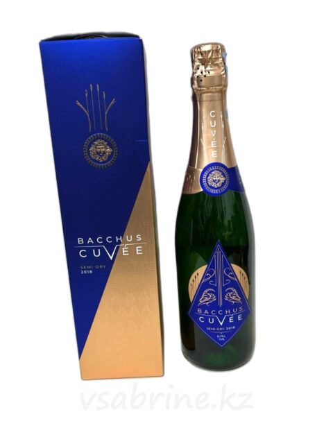 Шампанское Bacchus CUVEE 10.5%- 12% 0.75л