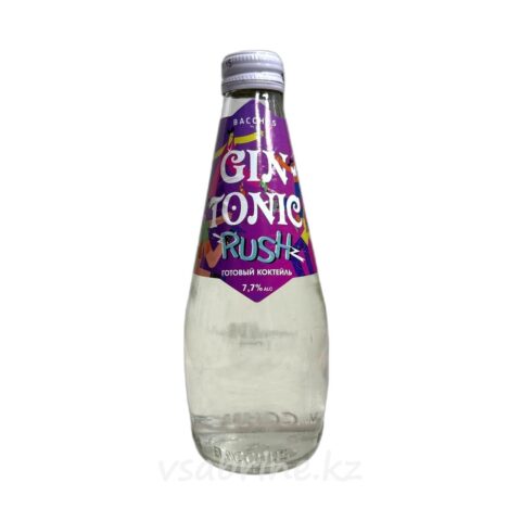 Джин-тоник Bacchus Gin-Tonic Rush 7.7% 0.33л ст/б