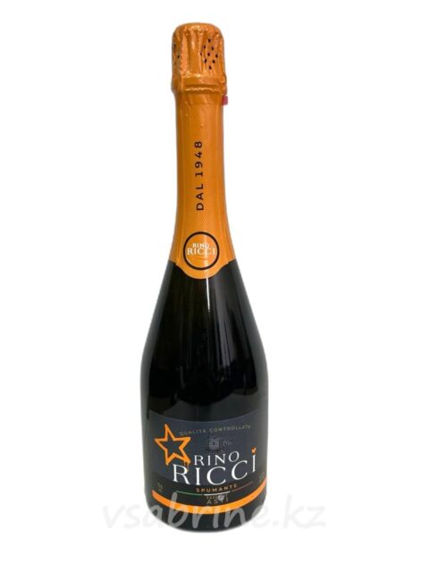 Вино Игристое Rino Ricci Spumante Taste Of Asti Сладкий Белый 8.5% 0.75л