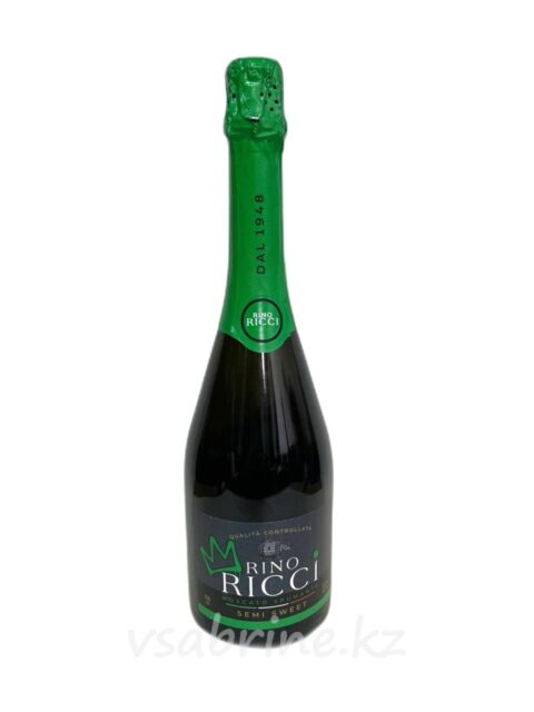 Вино Игристое Rino Ricci Moscato Spumante Белый Полусладкий 8.5% 0.75л