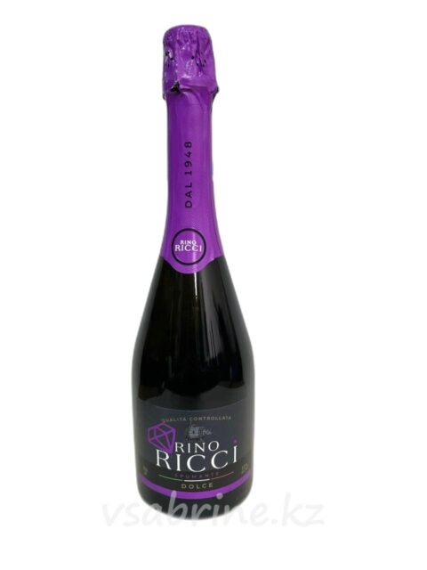 Вино Игристое Rino Ricci Dolce Spumante Белый 8.5% 0.75л