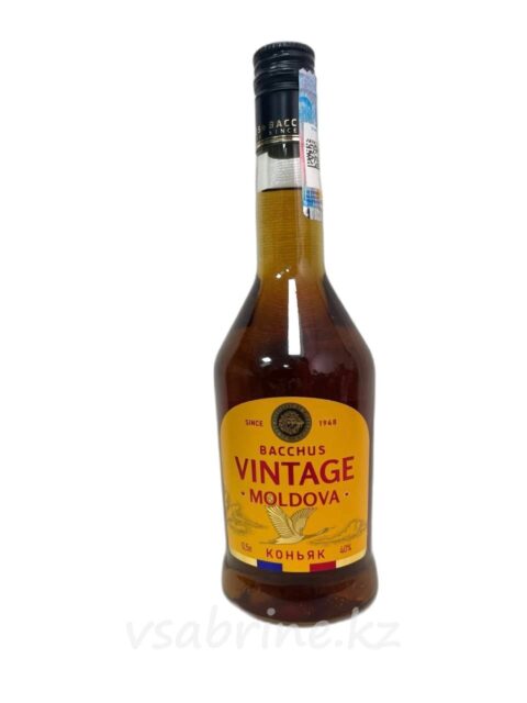 Коньяк Казахстан Бахус Vintage Moldova 40% 0.5л