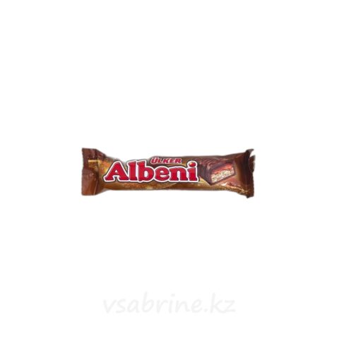 Шоколад Aльбене с печеньем и карамелью 40гр