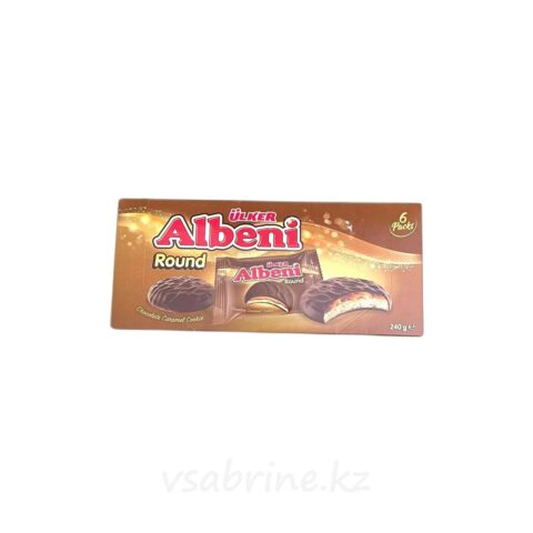 Печенье Albeni с молочным шоколадом и карамелью 240гр