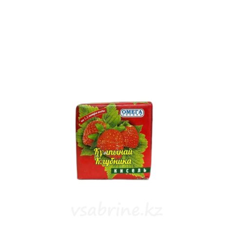Кисель Омега Клубника 170г