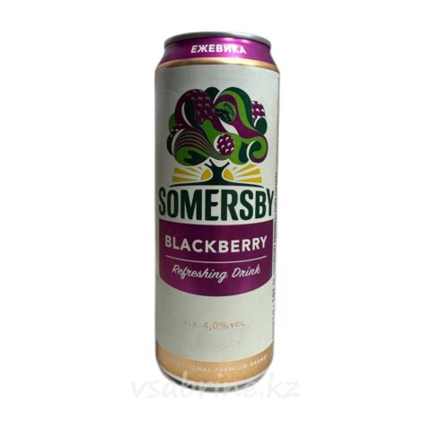 Пиво Somersby BlackBerry ж/б 4% 0.43мл