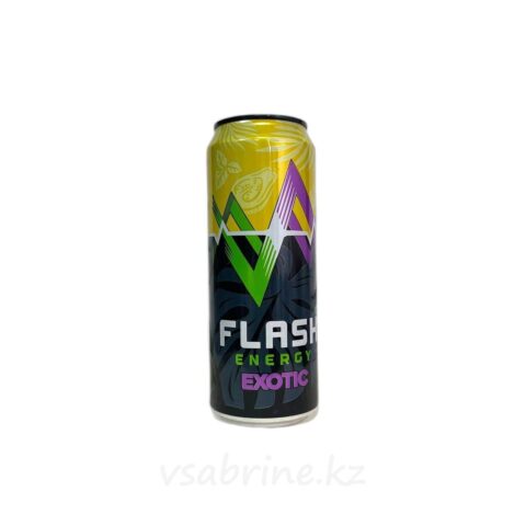 Энергетический напиток Flash вкус экзотик 0.45л