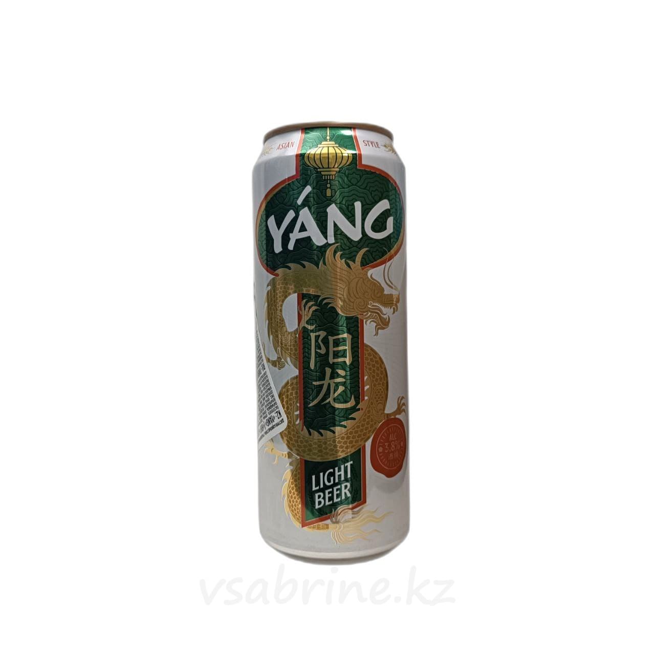 Пиво Yang светлое 0,43 ж.б
