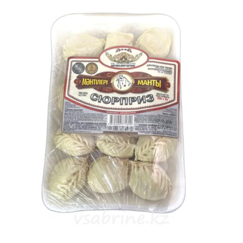 Манты Сюрприз из Курицы в Лотке