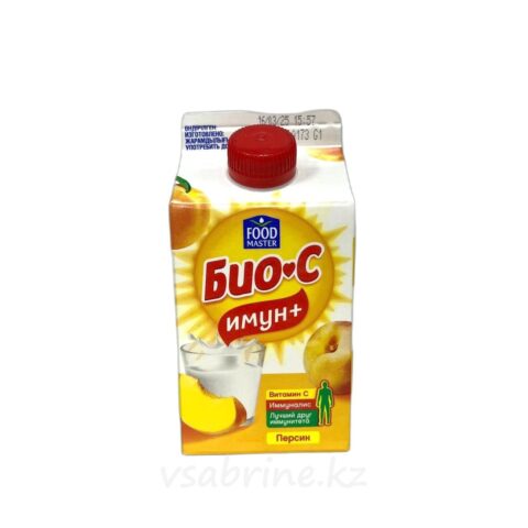 Биойогурт Био-с Имун персик 2,9% 450 г