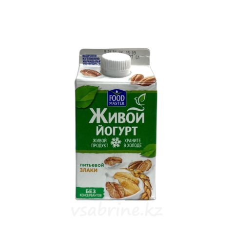Йогурт Живой Food master злаки 450 гр