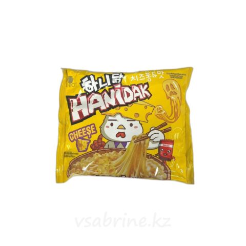 Лапша быстрого приготовления Hanidak сырная с курицей 120г