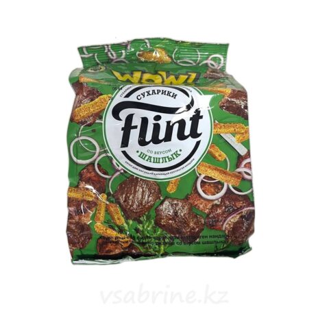 Кириешки Flint WOW! шашлык 190гр