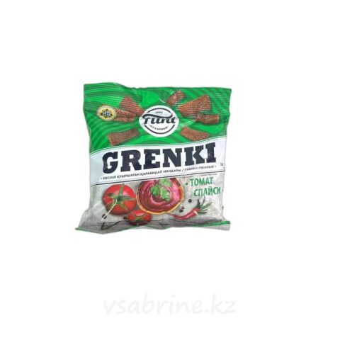 Кириешки Grenki Flint томат спайси 60гр