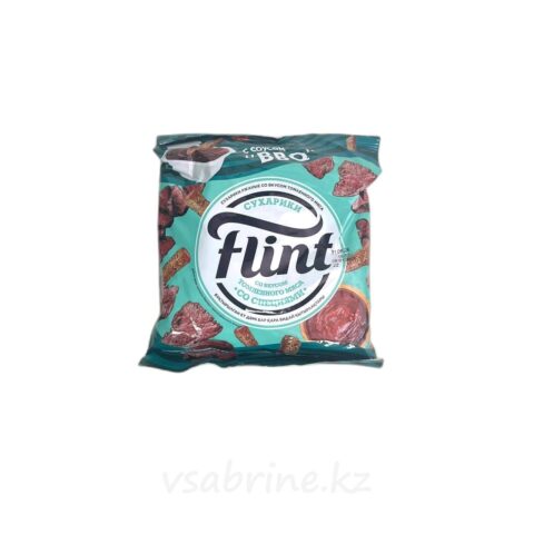 Кириешки Flint томленное мясо с соусом BBQ 70гр