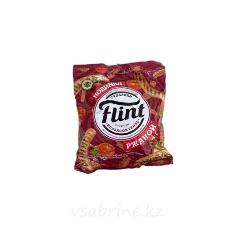 Кириешки Flint колбаски гриль 60гр