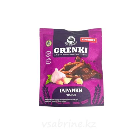 Гренки Гарлики Flint со вкусом чеснок 90гр