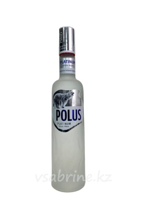 Водка Polus Platinum 40% 0.5л