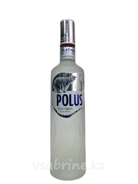 Водка Polus Platinum 40% 0.7л