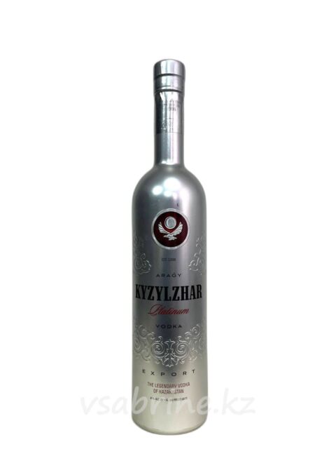 Водка Kyzylzhar Platinum 40% 0.5л