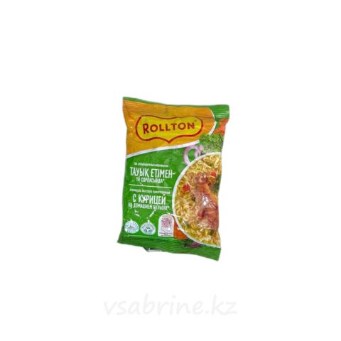 Лапша быстрого приготовления Роллтон с курицей 60г