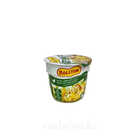 Картофельное пюре быстрого приготовления Ролтон с куриным вкусом в чашке 40гр