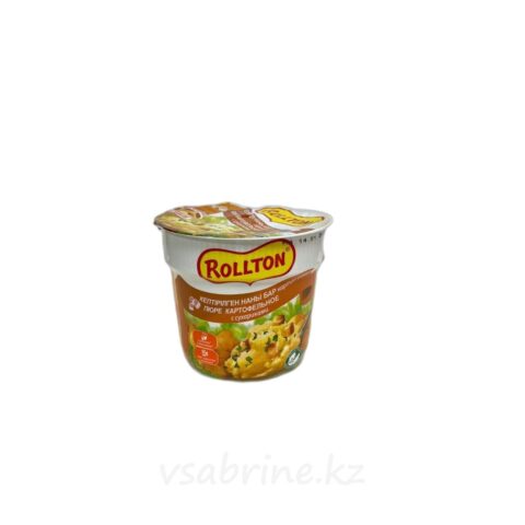 Картофельное пюре быстрого приготовления Ролтон с сухариками в чашке 40гр