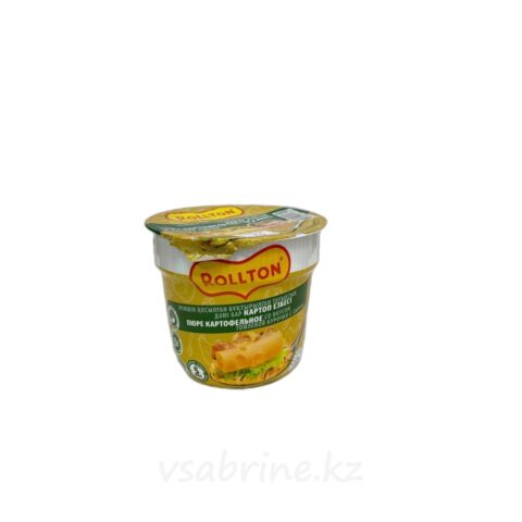 Картофельное пюре быстрого приготовления Ролтон со вкусом сыра в чашке 40гр