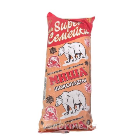 Мороженое Миша шоколадное 400 г м/у.