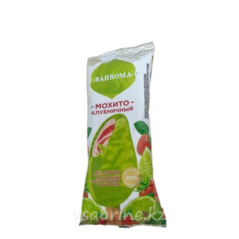 Мороженное Шин Лайн Bahroma мохито-клубничный.