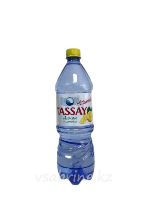 Вода Tassay Лимон без газа 1л