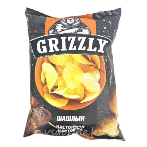 Чипсы Grizzly шашлык 110гр