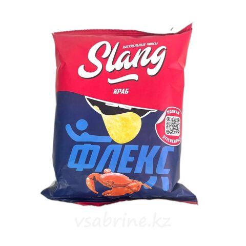 Чипсы Slang краб 60гр