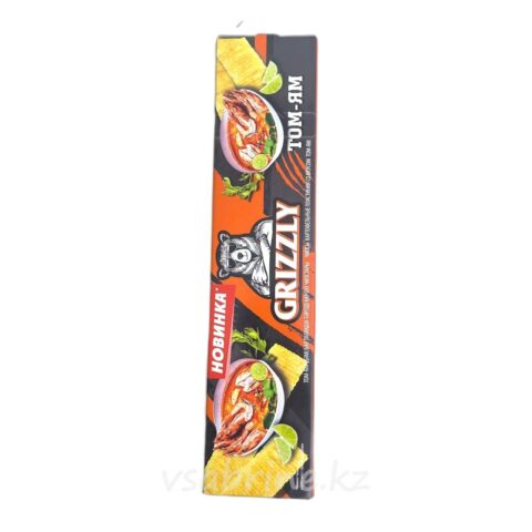 Чипсы пластинки Grizzly со вкусом том ям 45гр