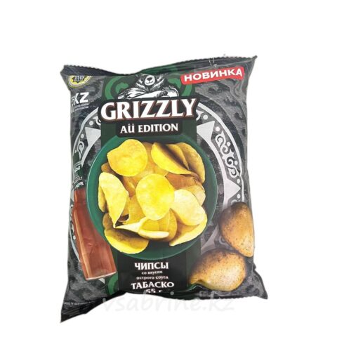 Чипсы Grizzly тобаско 55гр