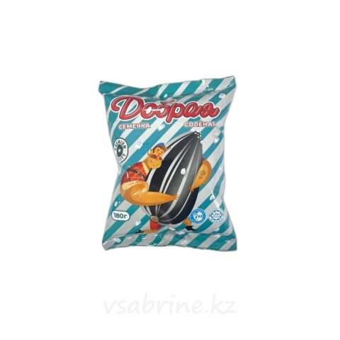 Семечка Добрая соленая 180гр