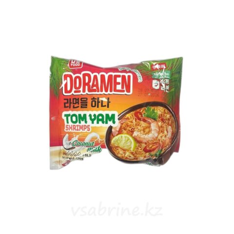 Лапша DO Ramen Tom Yam Shrimps Coconut Milk 126гр