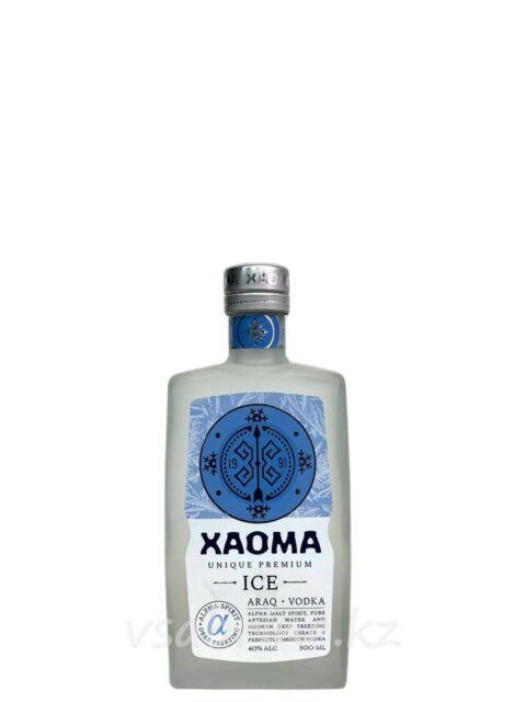 Водка Хаома Ice 40% 0.5л