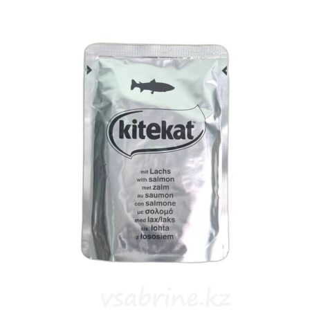 Корм Влажный для Кошек Kitekat с Лососем 85г