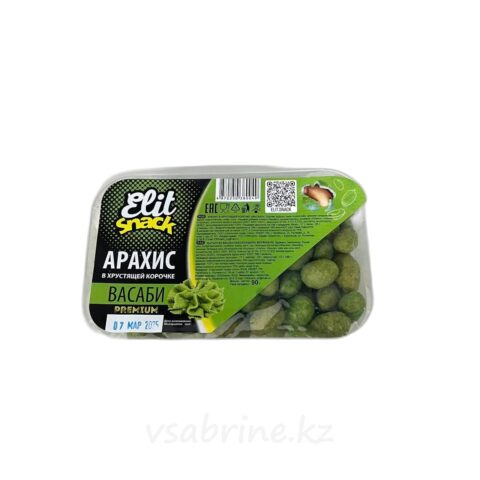 Арахис в панировке Elit Snack васаби в таре 90гр