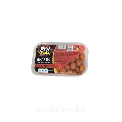 Арахис в панировке Elit Snack Красная Икра в таре 90г
