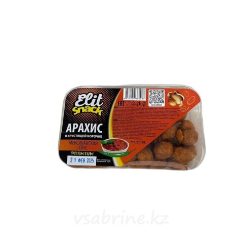 Арахис в панировке Elit Snacks мексиканский соус в таре 90гр