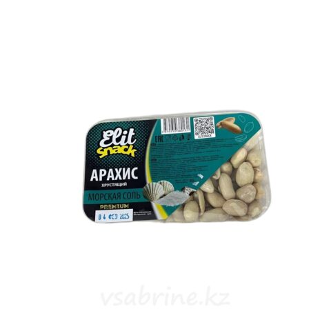 Арахис хрустящий Elit Snack морская соль 90гр