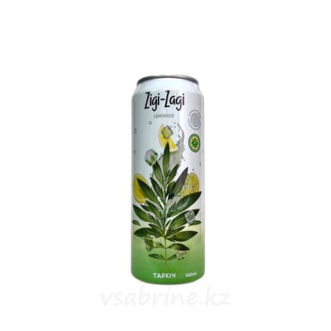 Лимонад zigi-zagi тархун 0,45л ж/б