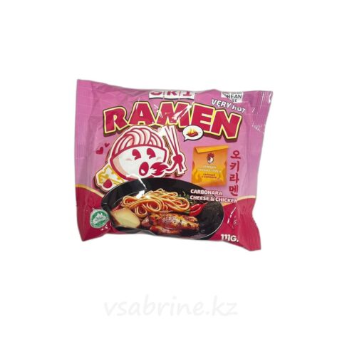 Лапша быстрого приготовления Oki Ramen карбонара 111г