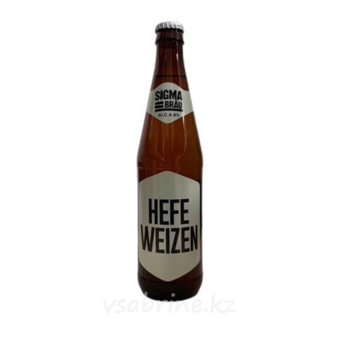 Пиво Sigma Brau Hefeweizen 4.8% 0.5л ст/б